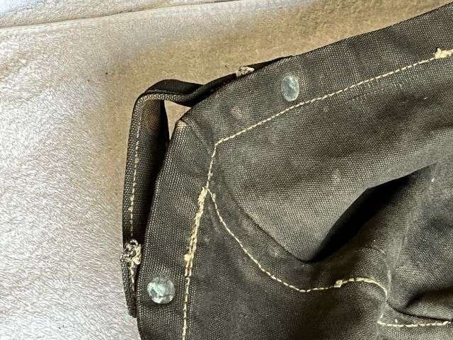 148) Excellent Original WW2 British Officers Indian Made Jungle Green Folding Canvas Bath Col 1945 — image 5