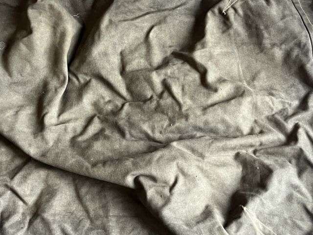 148) Excellent Original WW2 British Officers Indian Made Jungle Green Folding Canvas Bath Col 1945 — image 6