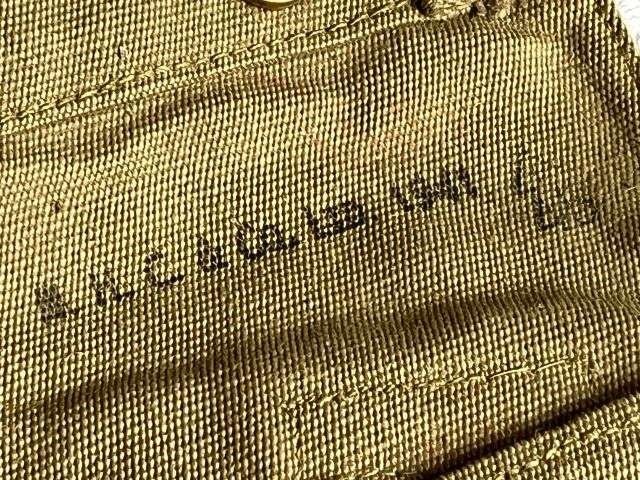 150) Mint Original Unissued WW2 British Army P37 Web Pistol Holster H.H.C. & Co. Ltd 1941 — image 4