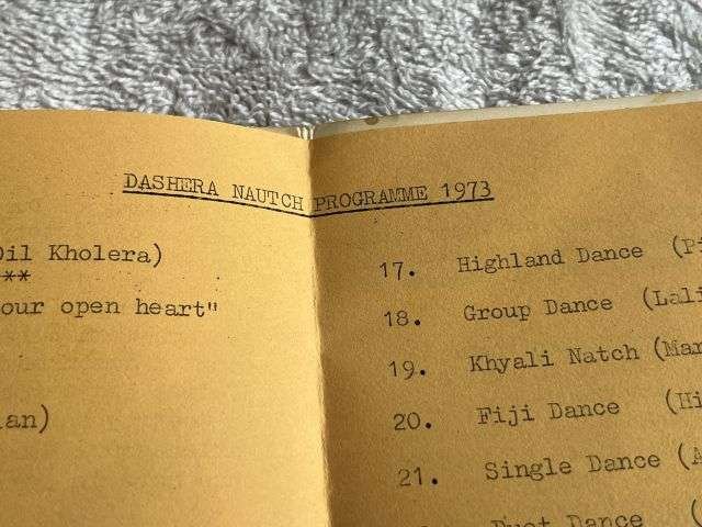 153) Vintage 1970s 10th Gurkha Rifles Nautch Programme and 5th Gurkha Rifles Association Newsletter — image 4