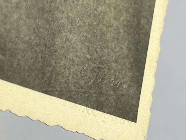 154) Good Original WW2 German Portrait Photograph of Army Soldier. Writing to Back — image 5