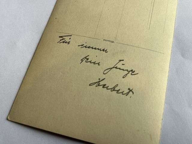 156) Original WW2 Young German Army Officer In Uniform Portrait Photograph — image 2