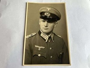 156) Original WW2 Young German Army Officer In Uniform Portrait …