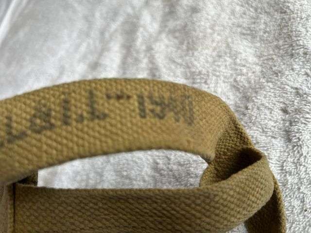 137) Excellent Original WW2 Canadian Water Bottle Cradle ZL&T.Ltd 1940 — image 3