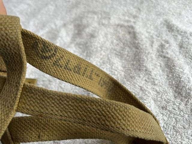 137) Excellent Original WW2 Canadian Water Bottle Cradle ZL&T.Ltd 1940 — image 4