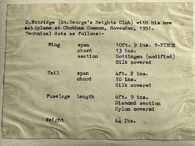 106) Interesting Set of 9 Vintage Photographs Showing Model Aircraft Dated 1912-1951 — image 6