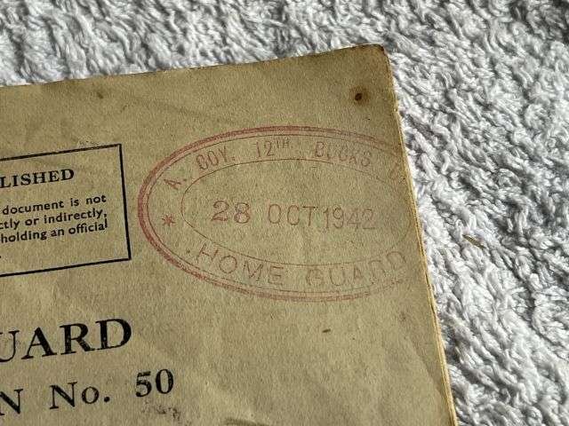 114) Tatty Original WW2 Home Guard Instruction No. 50 Winter Training For 1942-1943 — image 4