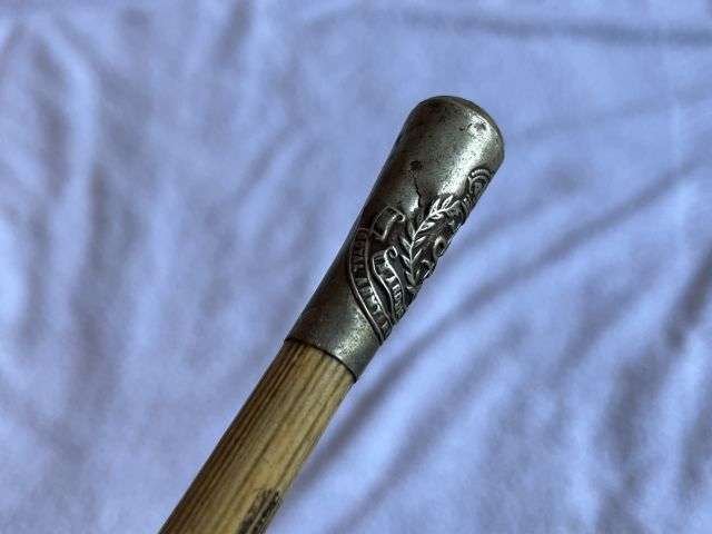 85) Tatty Original WW1 WW2 RAMC Officers Swagger Stick — image 7