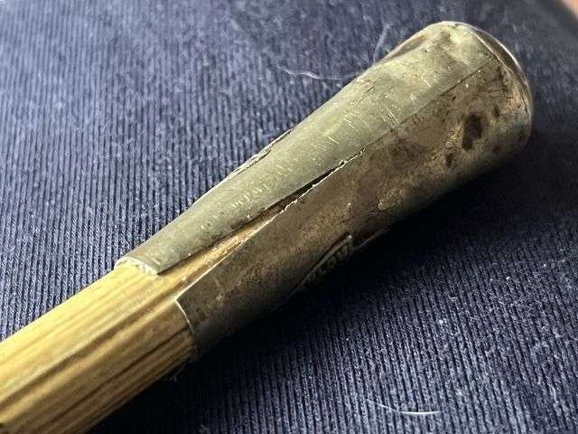 85) Tatty Original WW1 WW2 RAMC Officers Swagger Stick — image 9