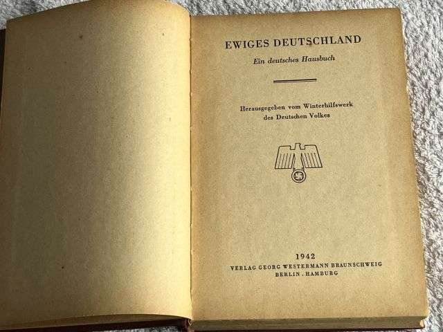 91) Excellent Original WW2 German Book Ewiges Deutschland 1942 — image 6