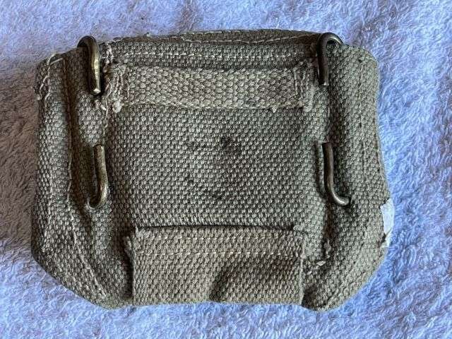 53) Excellent Original WW2 Indian Made British Army Issue P37 Compass Pouch Col — image 5