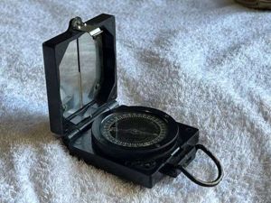 56) Excellent Original WW2 British Army MKI Magnetic Marching Compass …