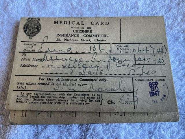 46) WW2 & Later British Army Dog Tags, Soldiers Service & Pay Book, Release Book & Paperwork 14723554 H.R.Joynson ACC — image 25