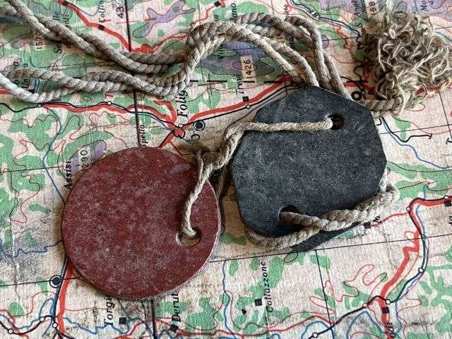 46) WW2 & Later British Army Dog Tags, Soldiers Service & Pay Book, Release Book & Paperwork 14723554 H.R.Joynson ACC — image 35