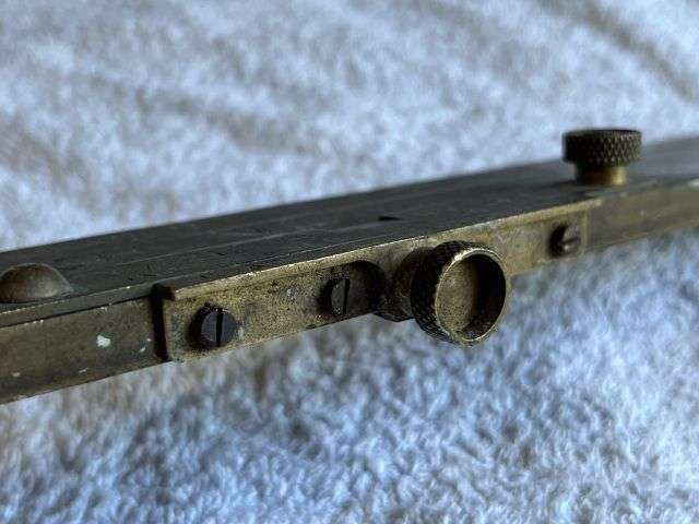 49) Excellent Heavy Duty Royal Artillery Field Gun Slide Rule Indicator, Fuze No18 B.L.60pr MKII & MKII* Guns 1927 — image 9