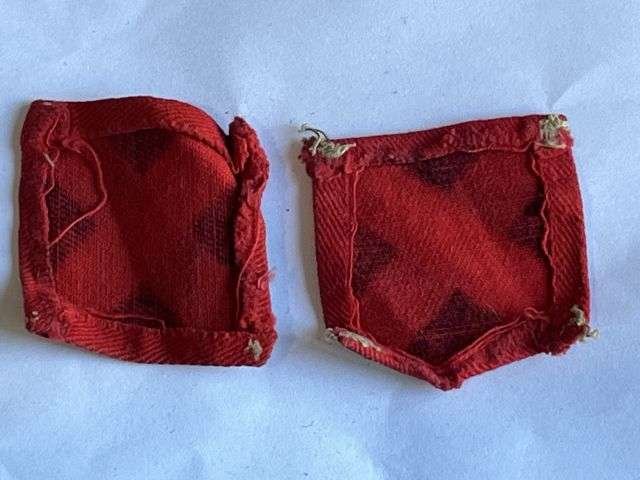37) Excellent Original WW2 10th Indian Division Printed Cloth Insignia — image 3