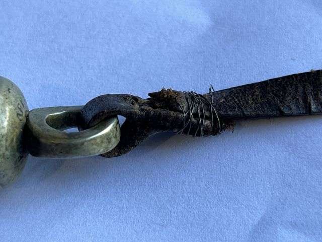 39) Lovely Original Early Pre WW1 British Army Officers Issue Tube Whistle Dated 1908 — image 7