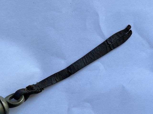 39) Lovely Original Early Pre WW1 British Army Officers Issue Tube Whistle Dated 1908 — image 8