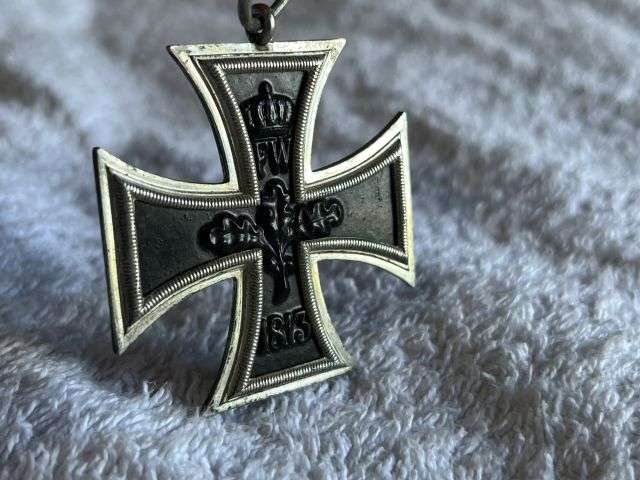 23) Excellent Original WW1 German Army 2nd Class Iron Cross & Ribbon — image 8
