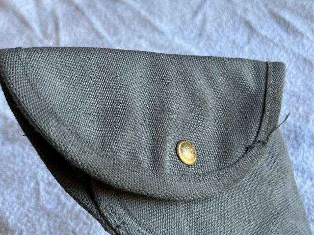 30) Excellent Unissued WW2 Canadian Made RCAF RAF P37 Pistol Holster ZL&T Ltd 1942 — image 7