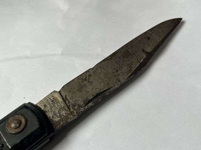 192) Extremely Nice Original WW2 British SOE Pattern Commando Lock Knife Taylor Eyewitness — image 2