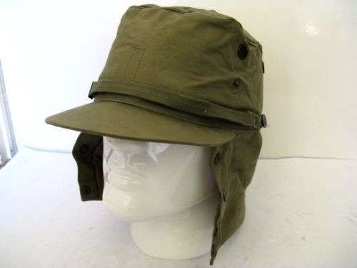 193) Original Un-issued 1950 Pattern Jungle Green Peaked Cap as used in Korea, Malaya etc — image 6