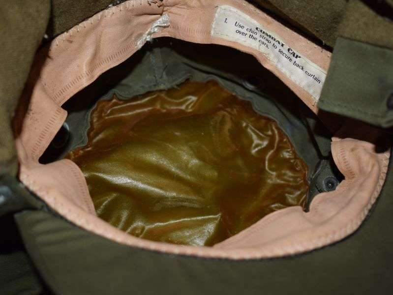 193) Original Un-issued 1950 Pattern Jungle Green Peaked Cap as used in Korea, Malaya etc — image 9