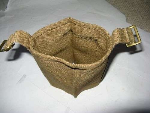 Mint Unissued 1937 Pattern British Army Sleeve Type Water Bottle Carrier WW2 Dated — image 3