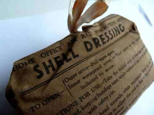 199) Excellent Original Early WW2 Home Office ARP Shell Dressing 1938 – 1939 — image 3