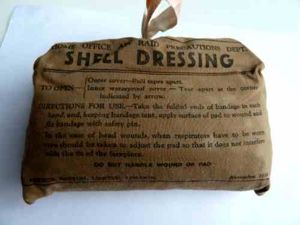 199) Excellent Original Early WW2 Home Office ARP Shell Dressing …