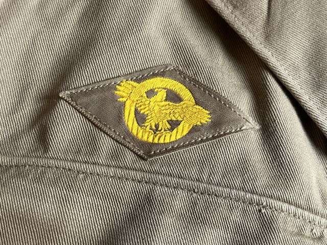 78) Excellent Original WW2 US Army Khaki Tropical Issue Ike Jacket ? — image 11