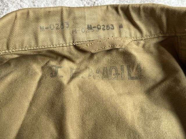 78) Excellent Original WW2 US Army Khaki Tropical Issue Ike Jacket ? — image 2