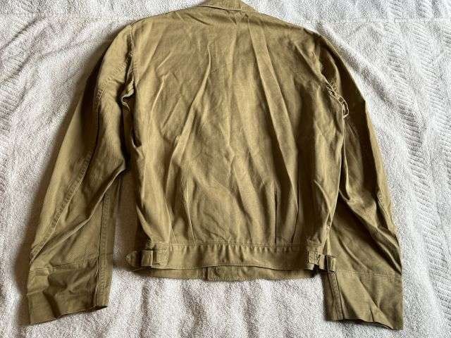 78) Excellent Original WW2 US Army Khaki Tropical Issue Ike Jacket ? — image 9