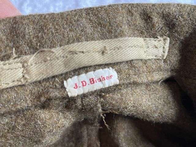 79) Good Original Officers 1947 Pattern Battledress Blouse Dated 1949 — image 5