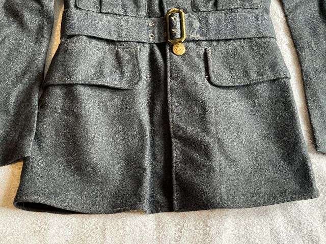 80) Good Original WW2 Pattern RAF Issue Other Airman's Service Dress Jacket Dated 1951 — image 11