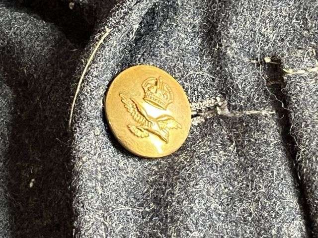 80) Good Original WW2 Pattern RAF Issue Other Airman's Service Dress Jacket Dated 1951 — image 12