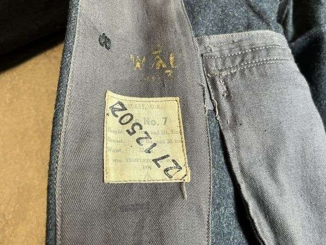 80) Good Original WW2 Pattern RAF Issue Other Airman's Service Dress Jacket Dated 1951 — image 4