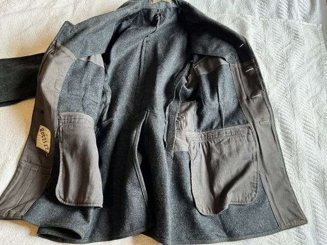 80) Good Original WW2 Pattern RAF Issue Other Airman's Service Dress Jacket Dated 1951 — image 5