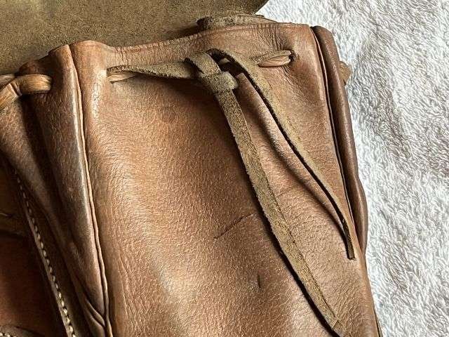 81) Near Mint Un-issued Boer War WW1 British Army Leather Saddle Bags — image 7