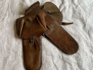 81) Near Mint Un-issued Boer War WW1 British Army Leather …