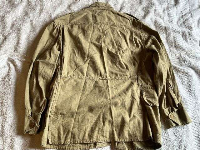 71) Excellent Early Post War RAF Issue KD Cellular Bush Shirt Dated 1948 — image 6