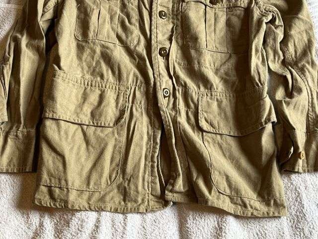 71) Excellent Early Post War RAF Issue KD Cellular Bush Shirt Dated 1948 — image 7