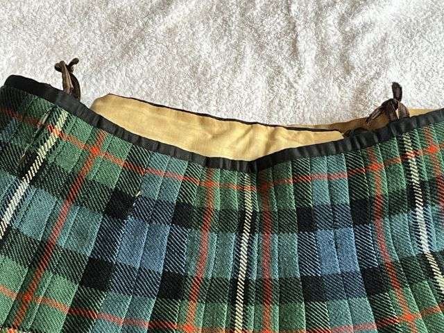54) Excellent Original Early Post WW2 Scottish Regiments Officers Tartan Kilt Named & Dated 1950 — image 2