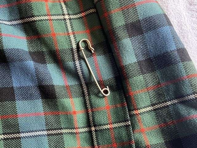 54) Excellent Original Early Post WW2 Scottish Regiments Officers Tartan Kilt Named & Dated 1950 — image 4