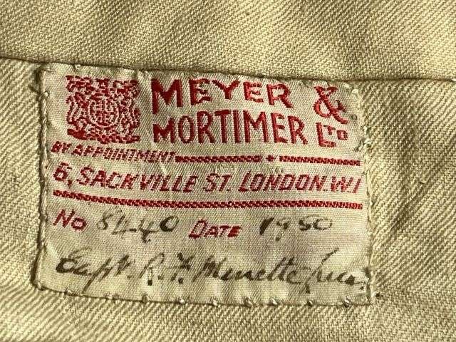 54) Excellent Original Early Post WW2 Scottish Regiments Officers Tartan Kilt Named & Dated 1950 — image 8