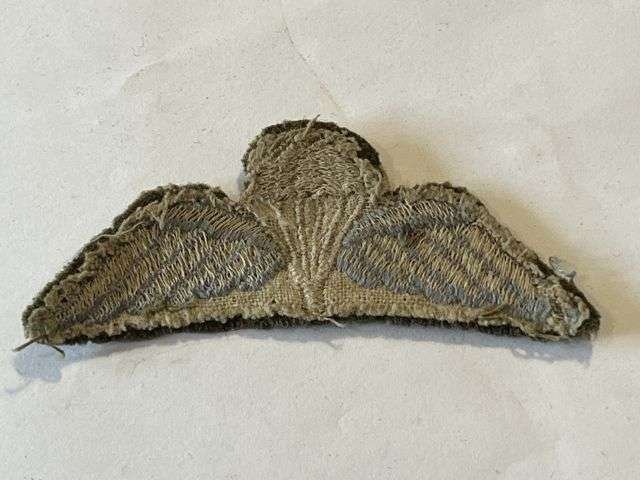 46) Nice Original Uniform Removed 1950s Era British Para Jump Wings — image 5