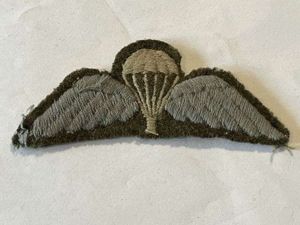 46) Nice Original Uniform Removed 1950s Era British Para Jump …