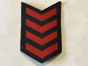 47) Original WW2 ARP, CD Printed War Service Chevrons 4 …
