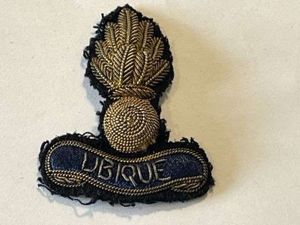 32) Excellent Original WW2 Era Royal Engineers Officers Bullion FS …