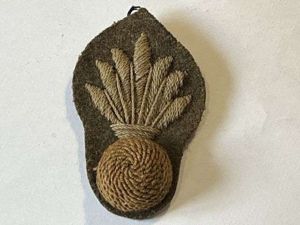 33) Excellent Original WW2 Era Grenadier Guards Proficiency Sleeve Badge